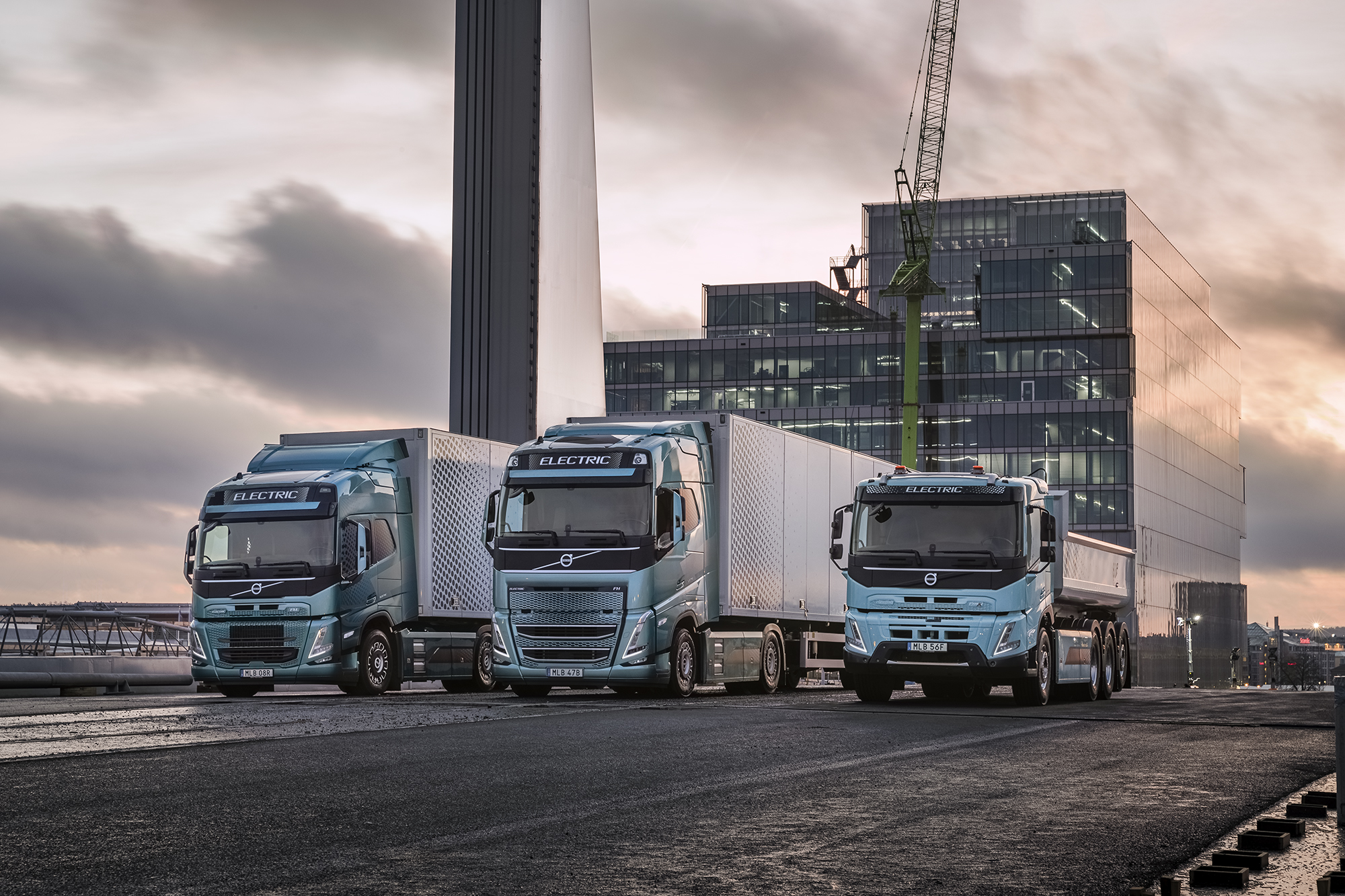 Volvo Trucks valmiina sähköistämään suuren osan tavarakuljetuksista